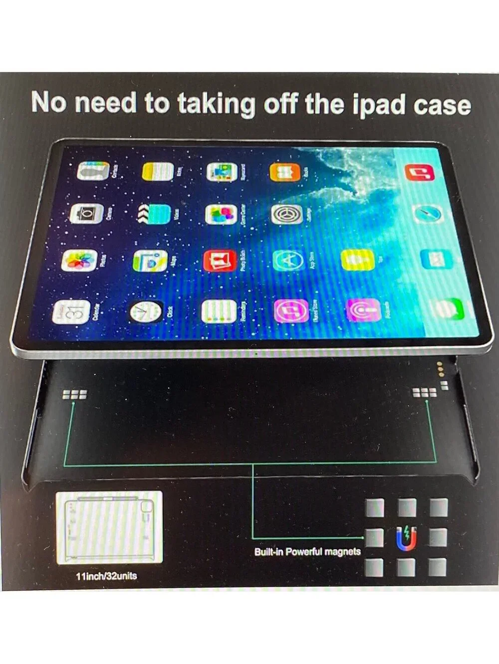 Haflyer Case for 2020/2022 iPad Air 10.9 Inch  4th 5th Gen Carbon Black